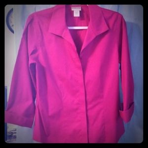 Chico Fuchsia blouse NWOT